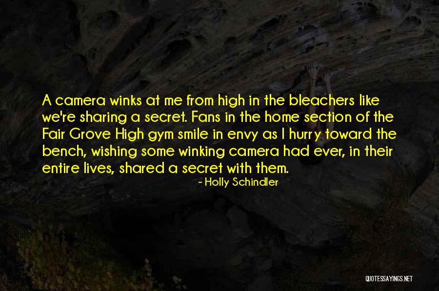 Secret Of Smile Quotes By Holly Schindler