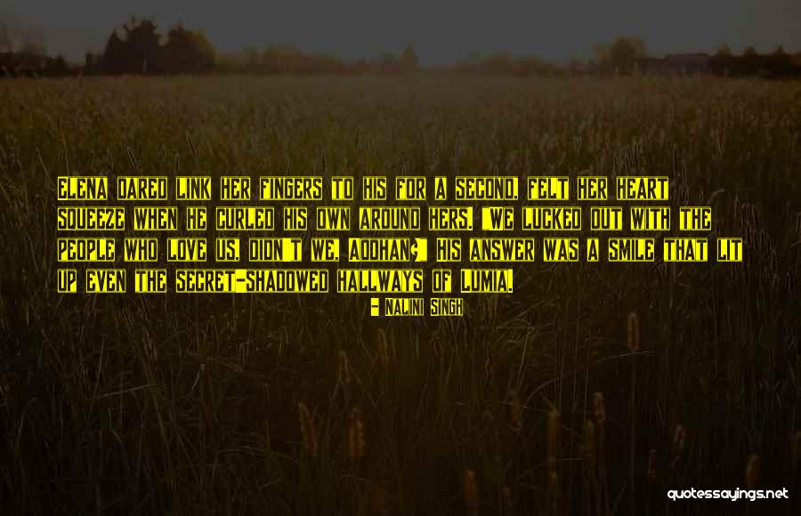 Secret Of Smile Quotes By Nalini Singh Secret Of Smile Quotes By Nalini Singh