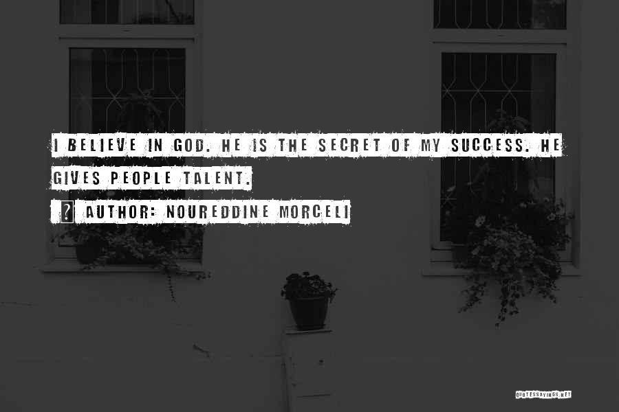 Secret Of Success Quotes By Noureddine Morceli