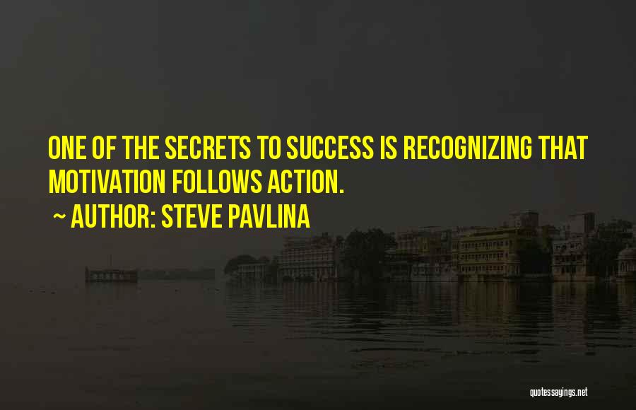 Secret Of Success Quotes By Steve Pavlina