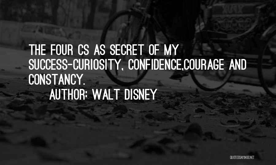 Secret Of Success Quotes By Walt Disney