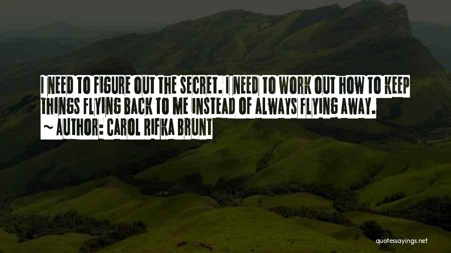 Secret Relationships Quotes By Carol Rifka Brunt