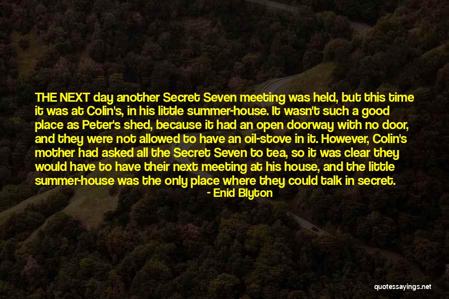 Secret Seven Quotes By Enid Blyton