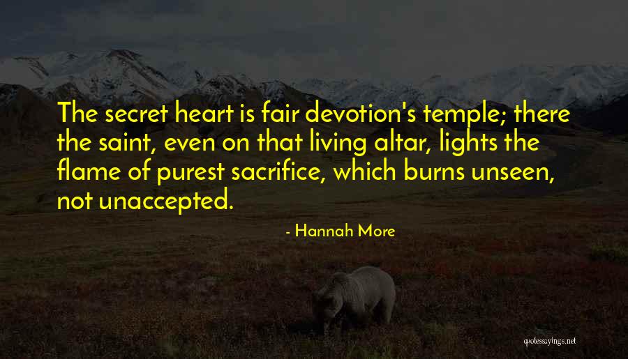 Secret Temple Quotes By Hannah More Secret Temple Quotes By Hannah More
