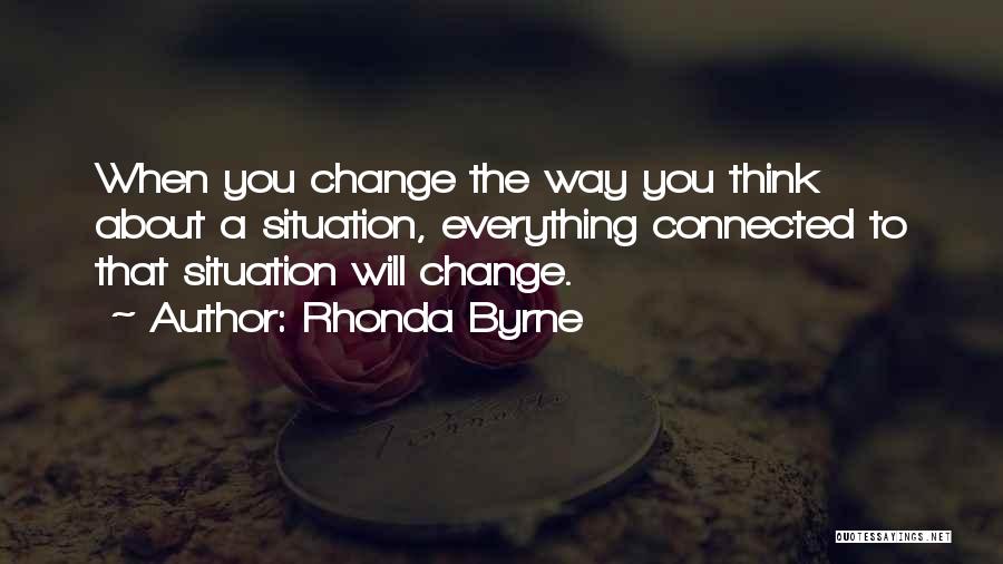 Secret Thinking Of You Quotes By Rhonda Byrne