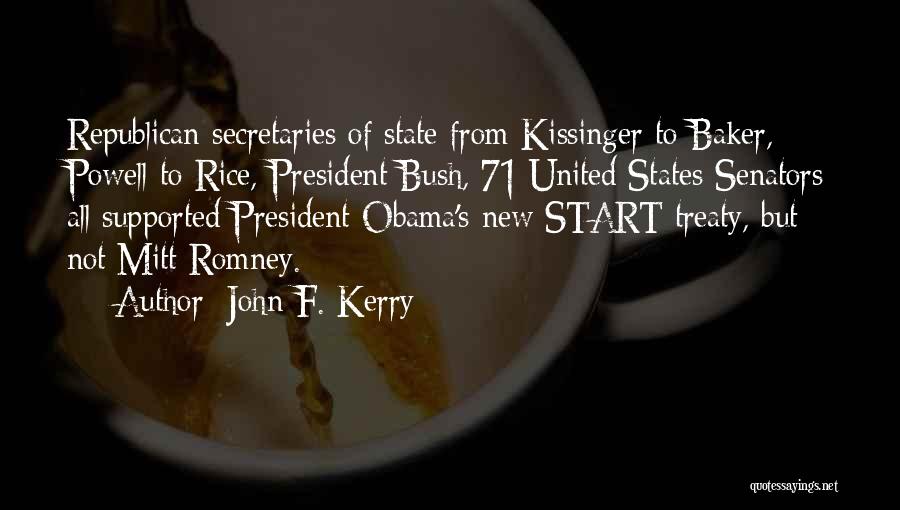 Secretaries Quotes By John F. Kerry