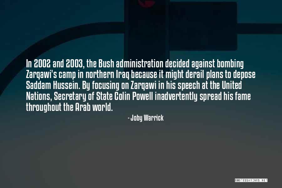 Secretary 2002 Quotes By Joby Warrick Secretary 2002 Quotes By Joby Warrick