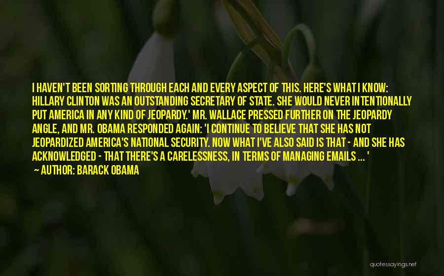 Secretary Quotes By Barack Obama