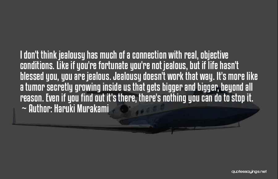 Secretly Jealous Quotes By Haruki Murakami