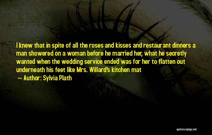 Secretly Married Quotes By Sylvia Plath