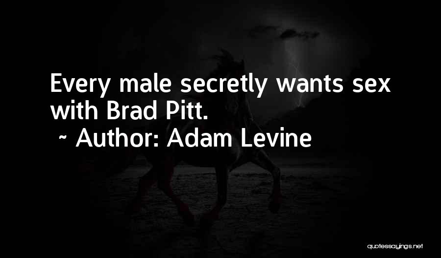 Secretly Quotes By Adam Levine