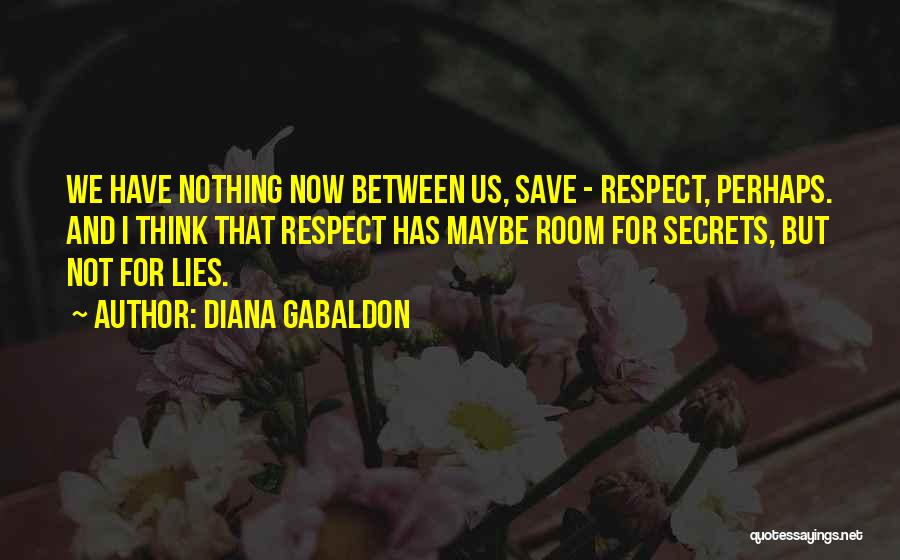 Secrets And Lies Quotes By Diana Gabaldon