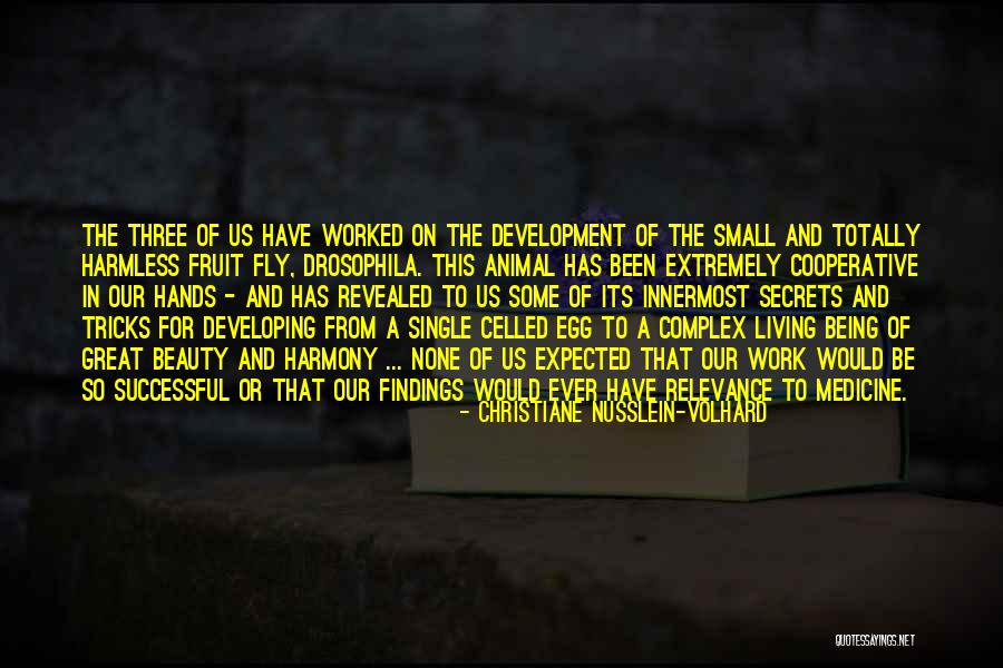 Secrets Being Revealed Quotes By Christiane Nusslein-Volhard Secrets Being Revealed Quotes By Christiane Nusslein-Volhard
