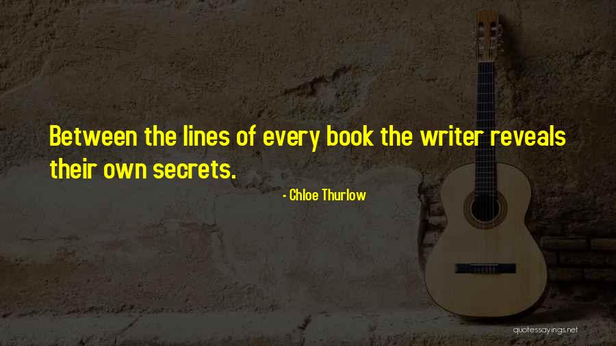 Secrets Book Quotes By Chloe Thurlow Secrets Book Quotes By Chloe Thurlow