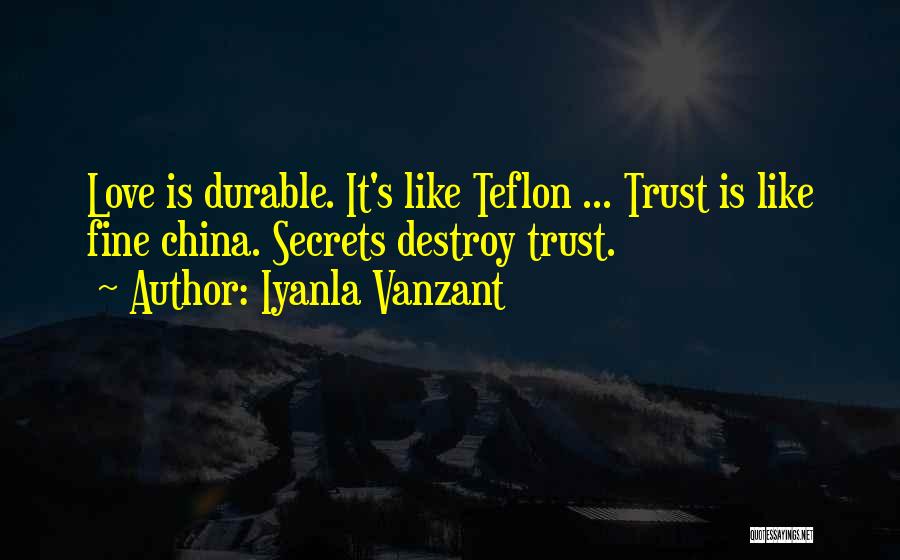 Secrets Destroy Quotes By Iyanla Vanzant