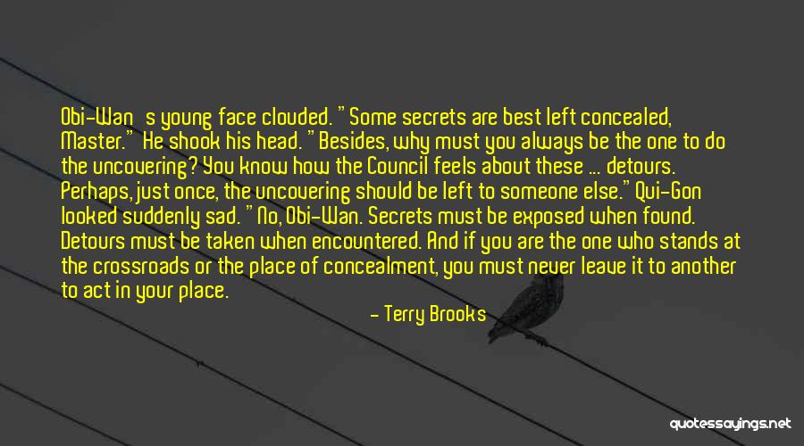 Secrets Exposed Quotes By Terry Brooks