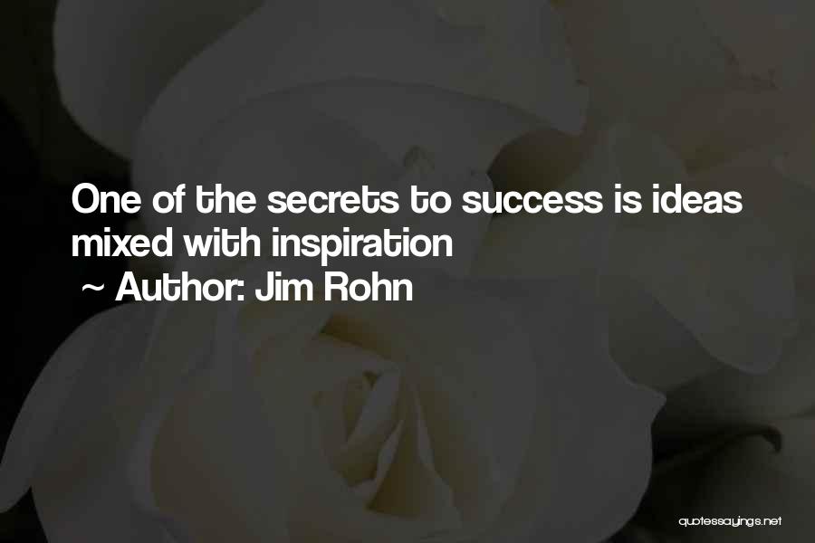 Secrets Of Success Quotes By Jim Rohn