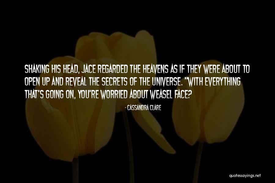 Secrets Of The Universe Quotes By Cassandra Clare Secrets Of The Universe Quotes By Cassandra Clare