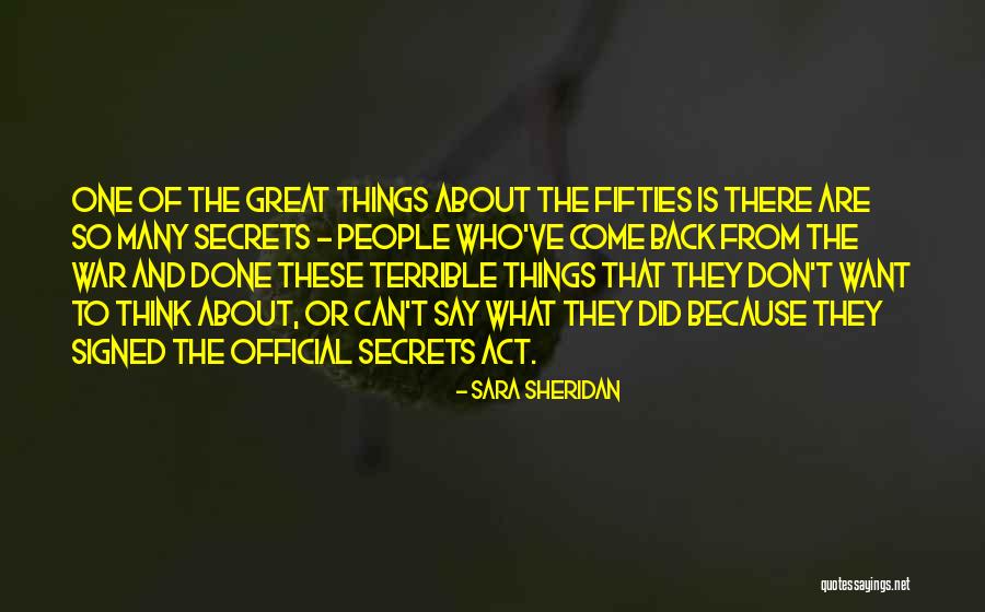 Secrets Of War Quotes By Sara Sheridan Secrets Of War Quotes By Sara Sheridan