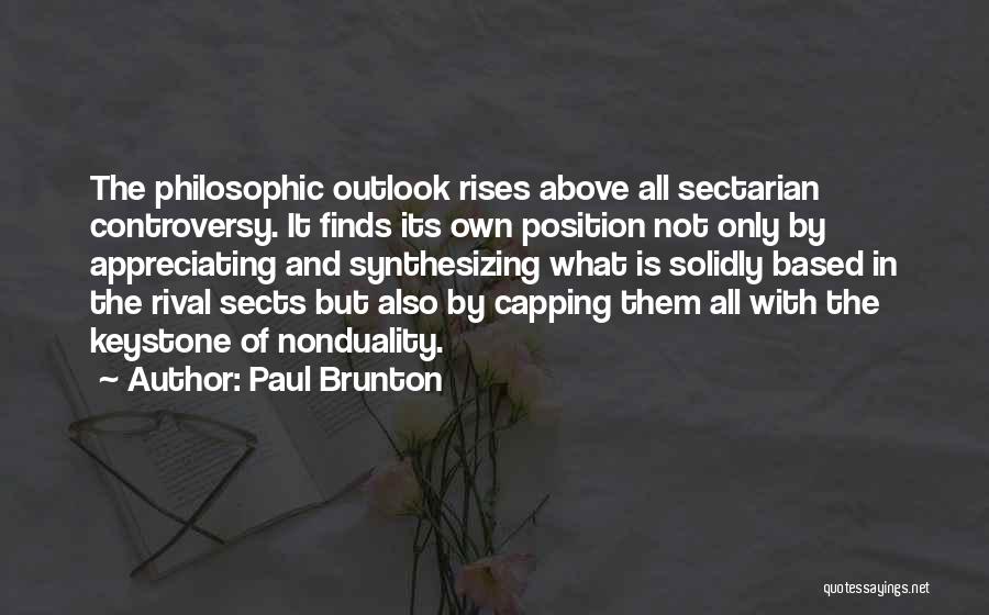 Sectarianism Quotes By Paul Brunton