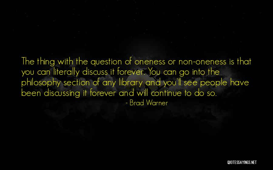 Section Quotes By Brad Warner