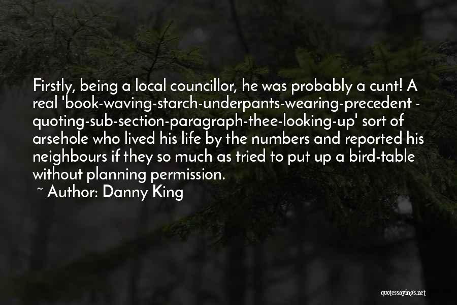 Section Quotes By Danny King