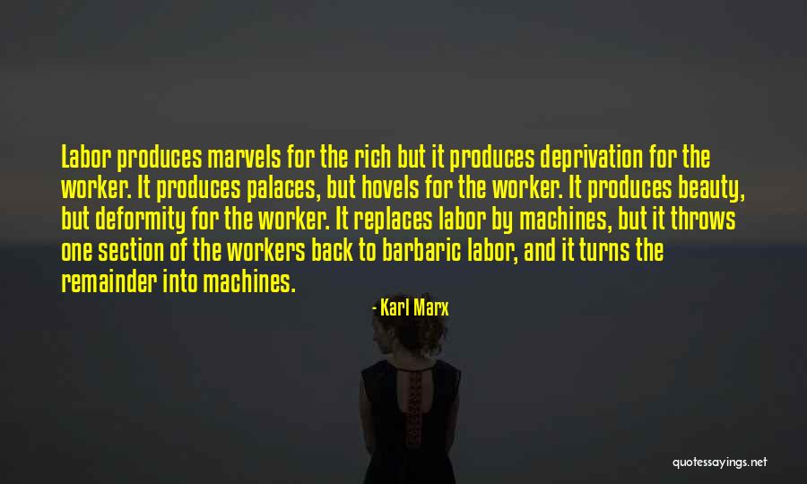 Section Quotes By Karl Marx