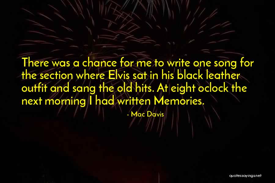 Section Quotes By Mac Davis