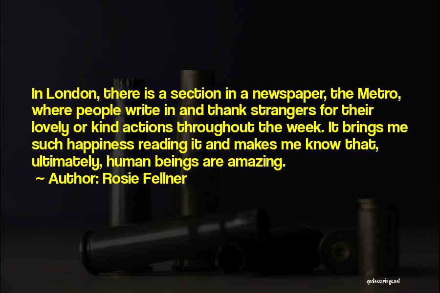 Section Quotes By Rosie Fellner