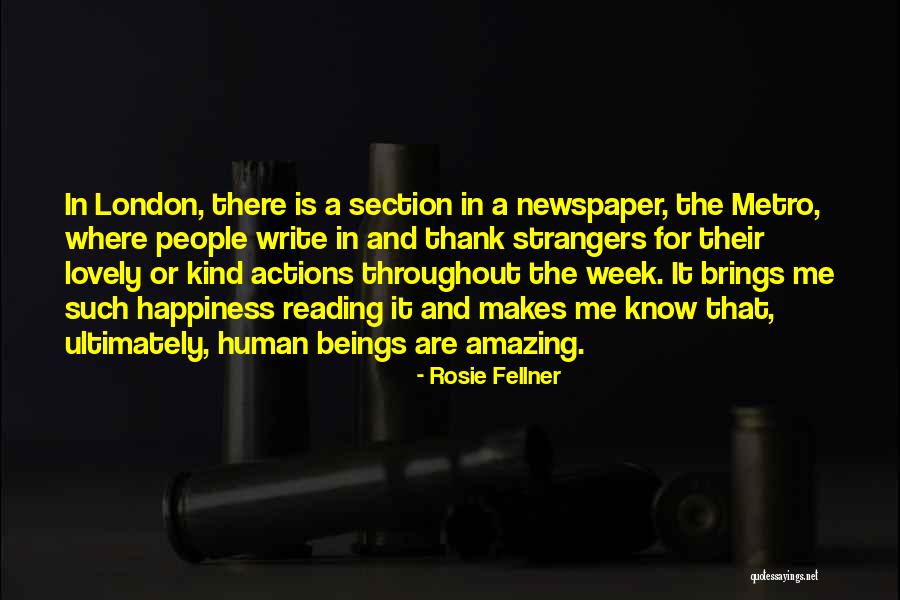 Section Quotes By Rosie Fellner