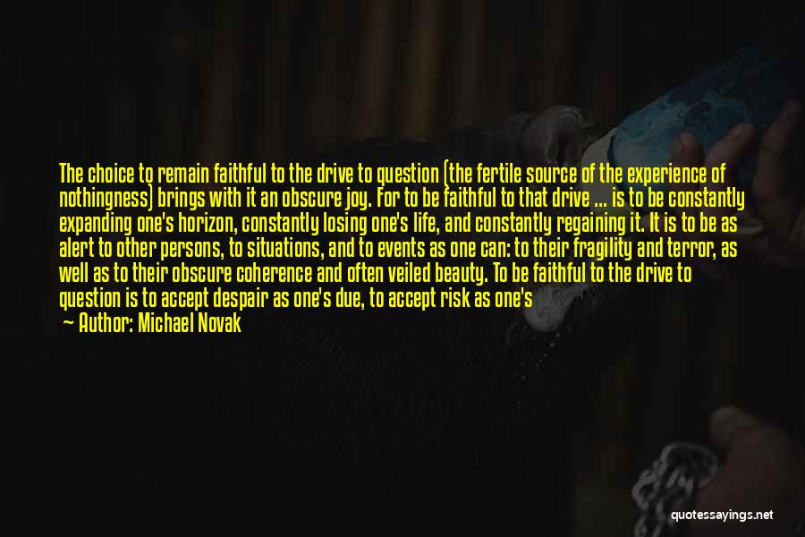Secure Man Quotes By Michael Novak