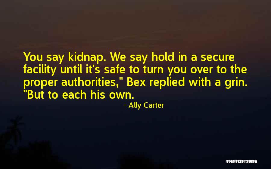 Secure Quotes By Ally Carter