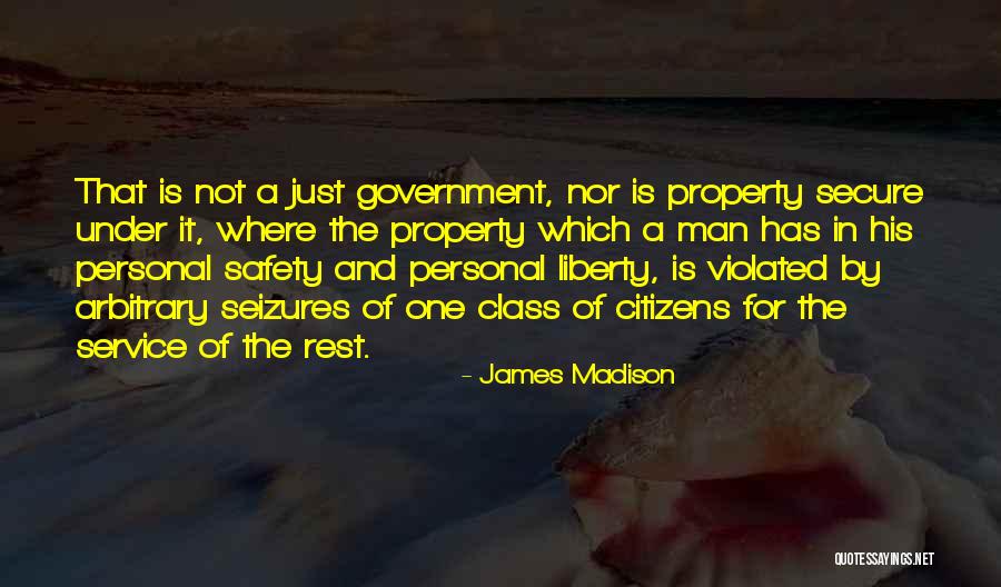 Secure Quotes By James Madison