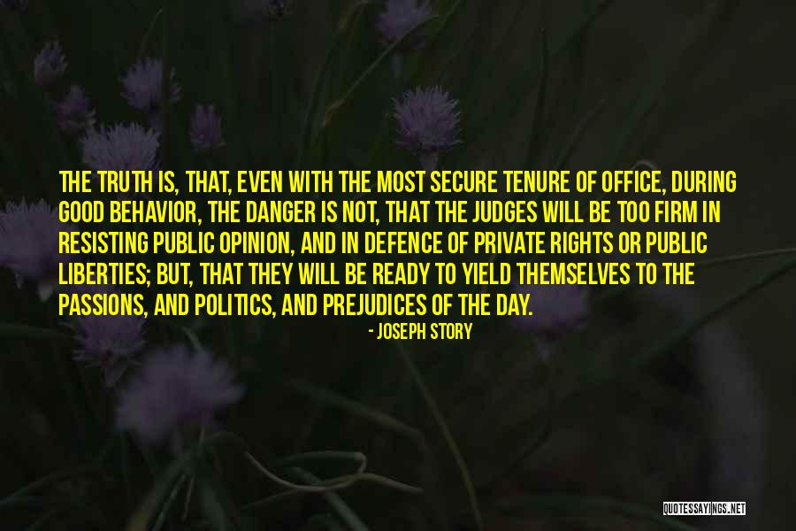 Secure Quotes By Joseph Story Secure Quotes By Joseph Story