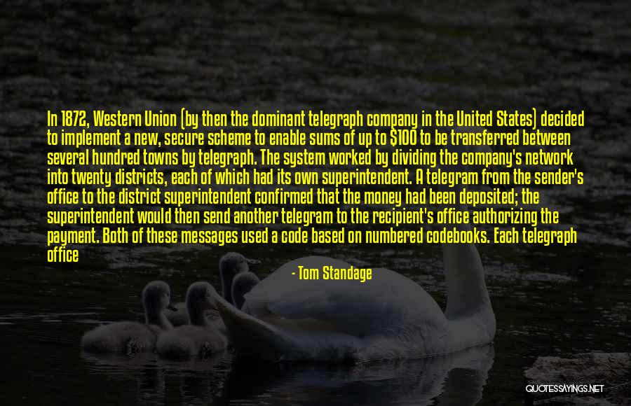 Secure Quotes By Tom Standage Secure Quotes By Tom Standage