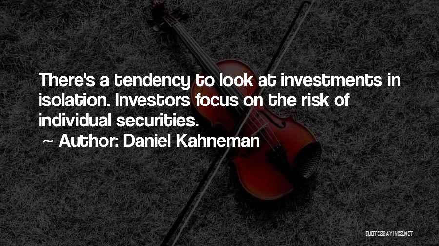 Securities Quotes By Daniel Kahneman