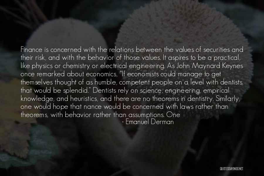 Securities Quotes By Emanuel Derman Securities Quotes By Emanuel Derman