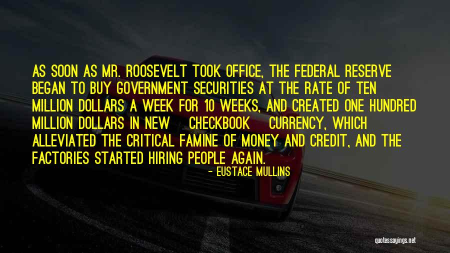 Securities Quotes By Eustace Mullins Securities Quotes By Eustace Mullins