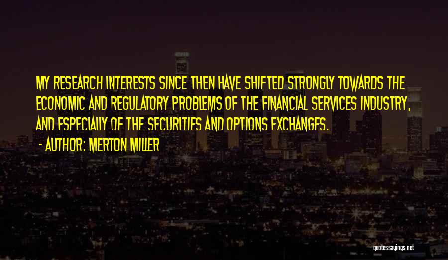 Securities Quotes By Merton Miller