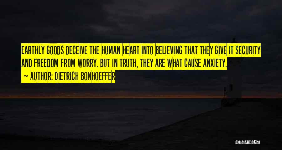 Security And Freedom Quotes By Dietrich Bonhoeffer