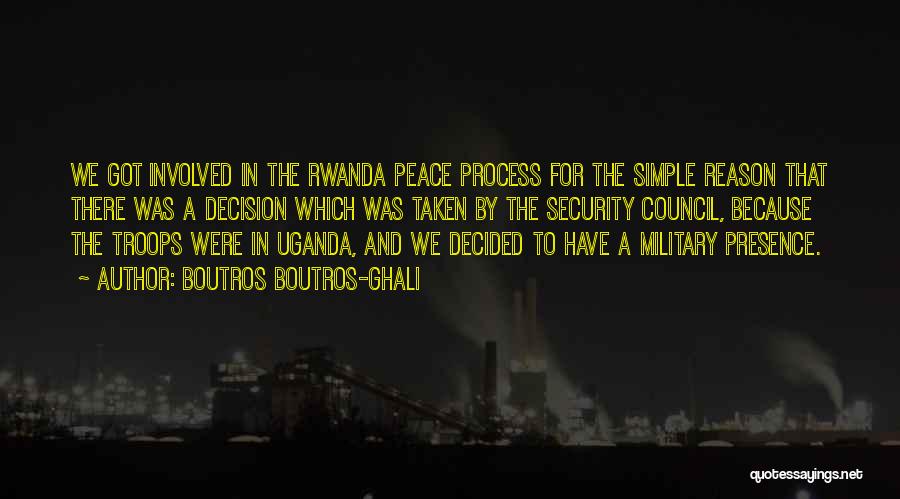 Security Council Quotes By Boutros Boutros-Ghali