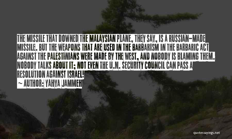 Security Council Quotes By Yahya Jammeh