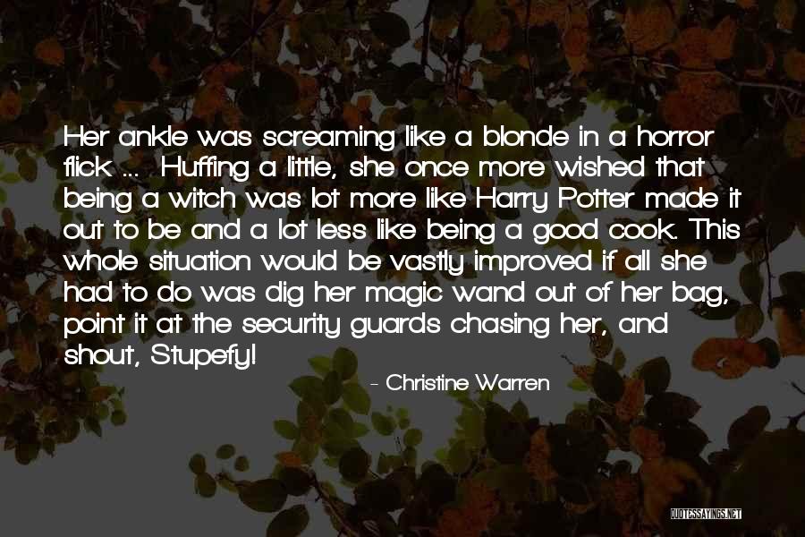 Security Guards Quotes By Christine Warren