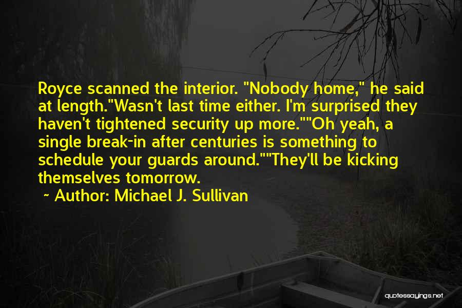 Security Guards Quotes By Michael J. Sullivan