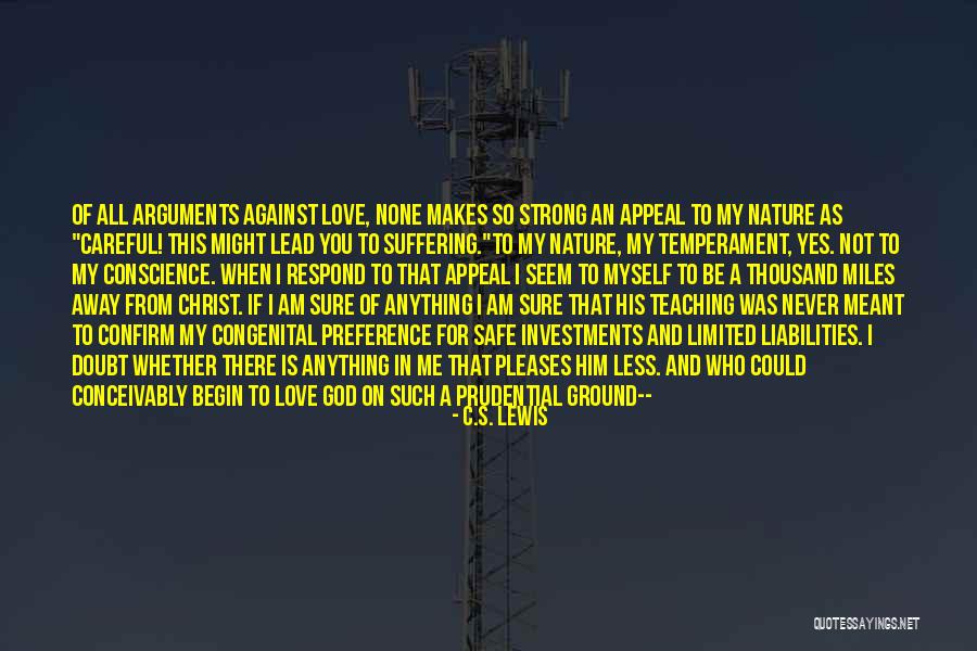 Security In Christ Quotes By C.S. Lewis Security In Christ Quotes By C.S. Lewis