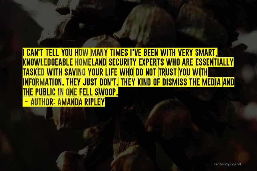 Security Information Quotes By Amanda Ripley