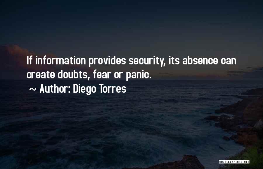 Security Information Quotes By Diego Torres