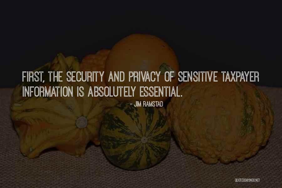 Security Over Privacy Quotes By Jim Ramstad Security Over Privacy Quotes By Jim Ramstad