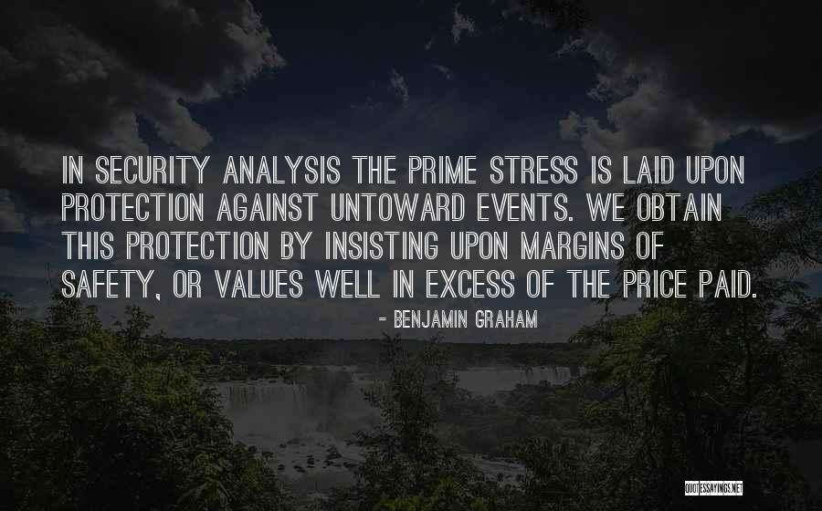 Security Protection Quotes By Benjamin Graham Security Protection Quotes By Benjamin Graham