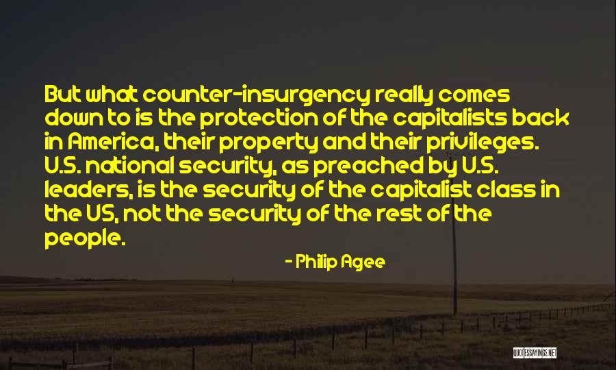 Security Protection Quotes By Philip Agee Security Protection Quotes By Philip Agee